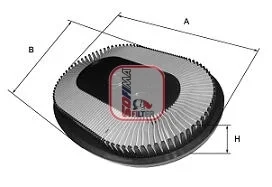 Воздушный фильтр SOFIMA S 3210 A