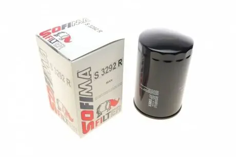 Фільтр масляний MAN "4,6-6,9 "95>> SOFIMA S 3292 R