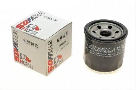 Фільтр масляний MAZDA CX-3/CX-5/Mazda2/Mazda3 "1,5-2,0 "14>> SOFIMA S 3616 R