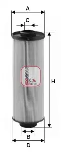 Топливный фильтр SOFIMA S 6004 NE (фото 1)