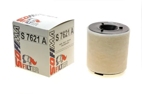 Фільтр повітряний AUDI/SKODA/SEAT/VW A1/Fabia II/Ibiza V/Polo "1,2-1,4-1,6 "10>> SOFIMA S 7621 A