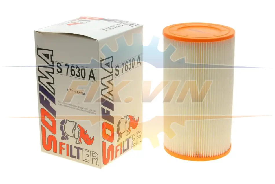 Фільтр повітряний FIAT/LANCIA 1,4-2,0 "07>> SOFIMA S7630A (фото 1)