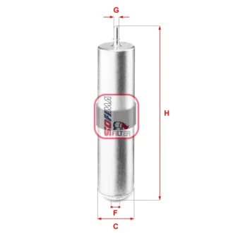 Фільтр паливний дизель BMW/MINI 1/2/X1 \'\'D \'\'14>> SOFIMA S9261B