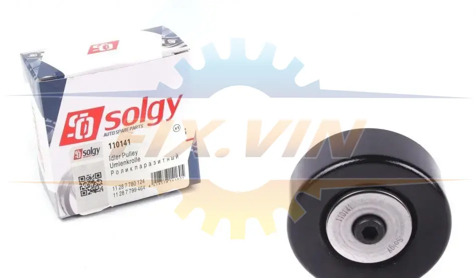 Ролик генератора BMW 5 (E60) 3.0D 01- (паразитний) SOLGY Solgy 110141 (фото 1)