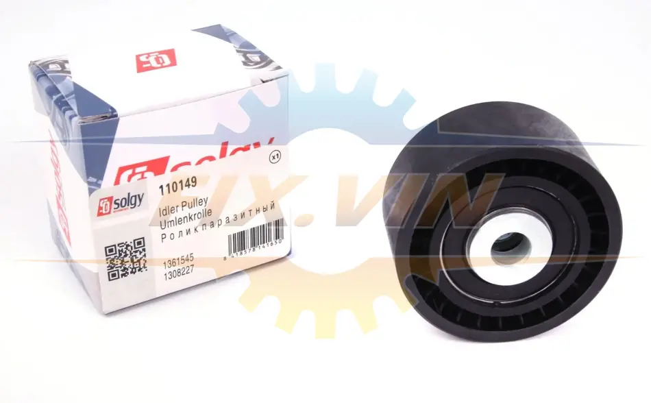 Ролик генератора Ford Connect 1.8Di/TDCi (паразитний) (60х26.6) SOLGY Solgy 110149 (фото 1)