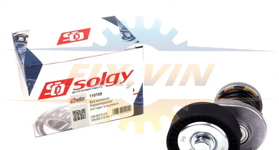 Ролик натяжний ременя генератора SOLGY Solgy 110159 (фото 1)