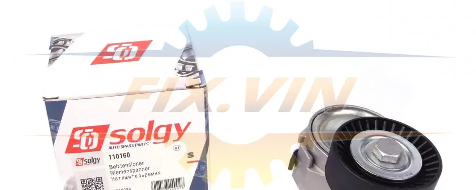 Ролик натяжний ременя генератора SOLGY Solgy 110160 (фото 1)