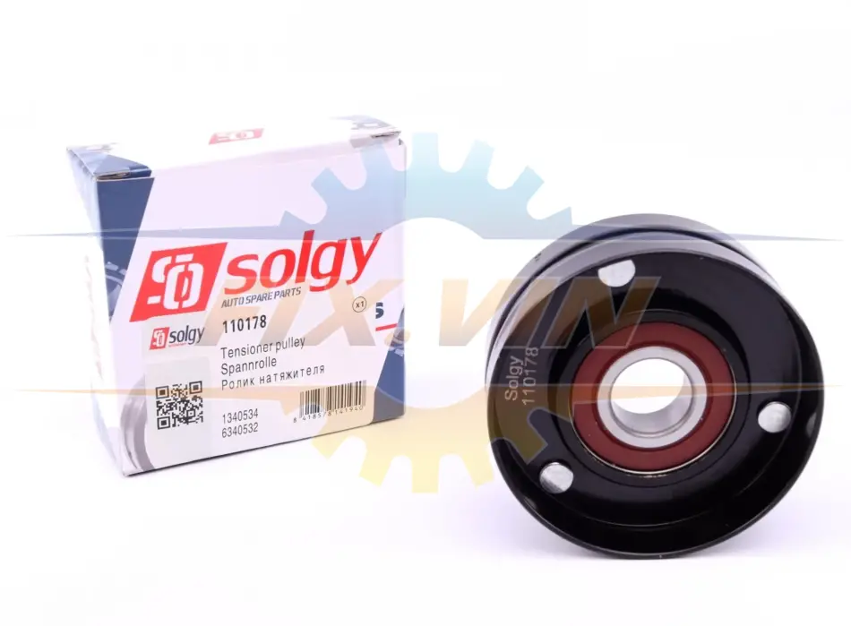 Ролик натяжний ременя генератора SOLGY Solgy 110178 (фото 1)