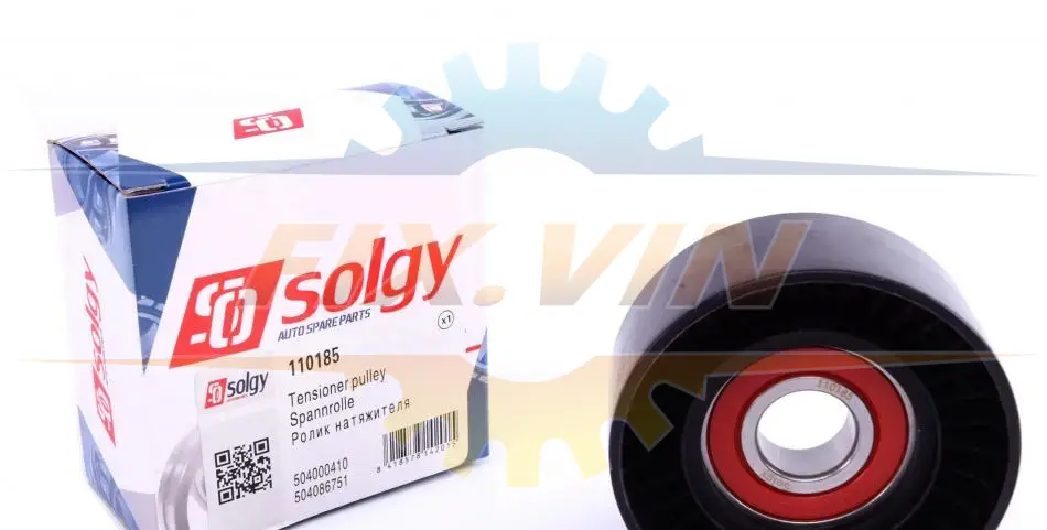 Ролик натяжний ременя генератора SOLGY Solgy 110185 (фото 1)