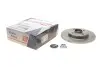 Диск гальмівний (задній) Citroen Berlingo/Peugeot Partner 08- (268х12) (+ABS) (з підшипником) SOLGY Solgy 208024 (фото 1)
