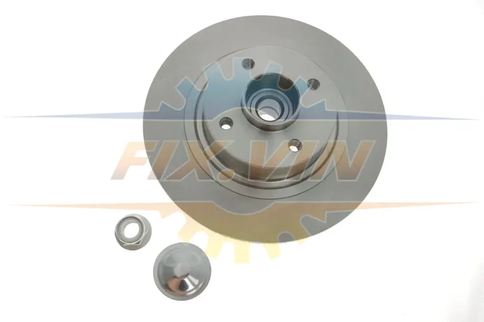 Диск гальмівний (задній) Renault Scenic II 03- (270х10) (+ABS) (з підшипником) SOLGY Solgy 208032 (фото 1)