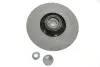 Диск гальмівний (задній) Renault Scenic III 2.0dCi 09- (290х11) (+ABS) (з підшипником) SOLGY Solgy 208037 (фото 1)