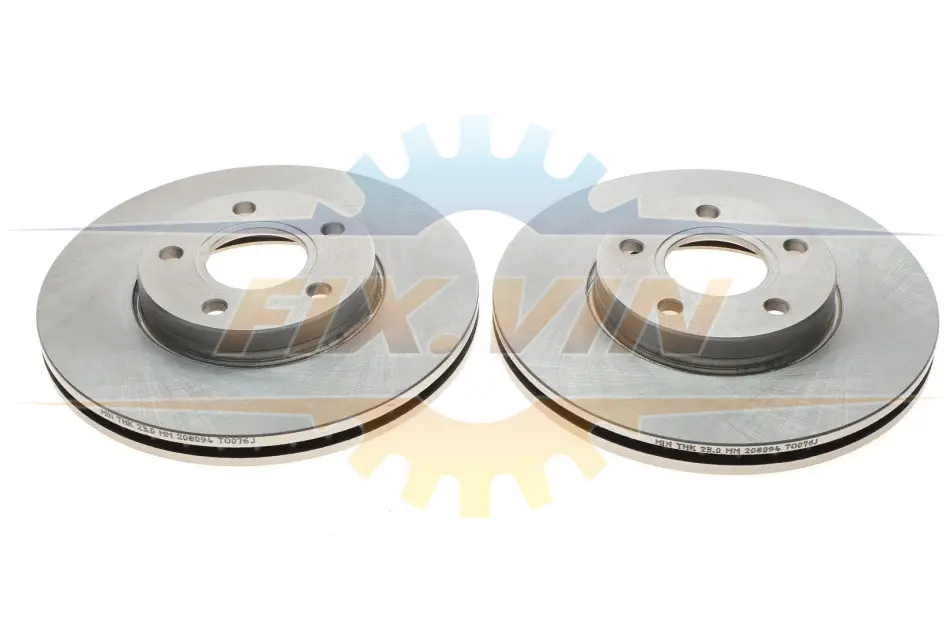 Диск гальмівний (передній) Ford C-max/Focus/Volvo C30/C70/S40/V50 04- (278x25) SOLGY Solgy 208094 (фото 1)