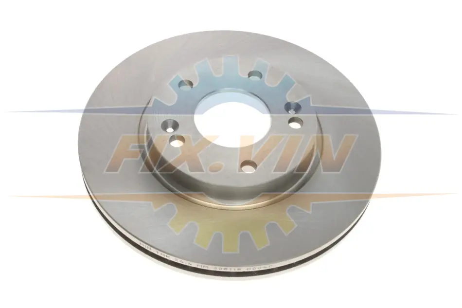 Диск гальмівний (передній) Hyundai Tucson/i30 2.0 CRDi 04-/Kia Cee\'d 06- (280x26) SOLGY Solgy 208118 (фото 1)