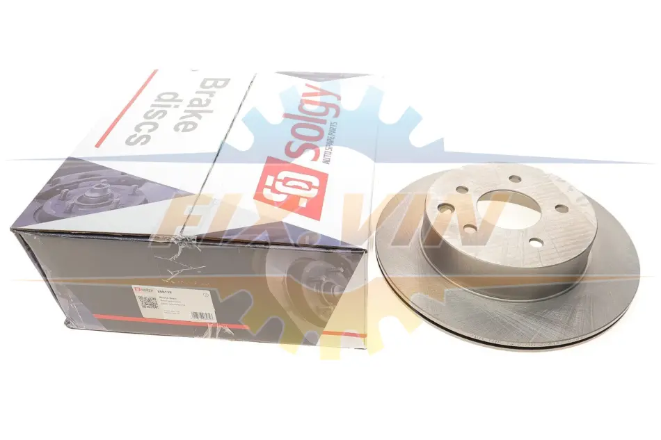 Диск гальмівний (задній) Nissan Leaf 10-/Juke 14-/Qashqai 10-/X-Trail 01-13 (292x16) SOLGY Solgy 208132 (фото 1)