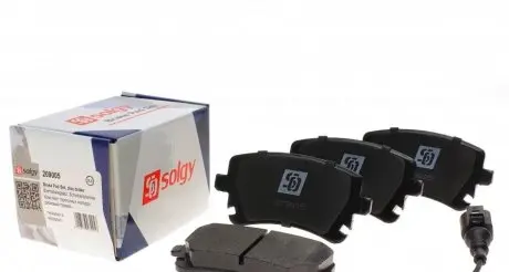 Комплект гальмівних колодок SOLGY Solgy 209005