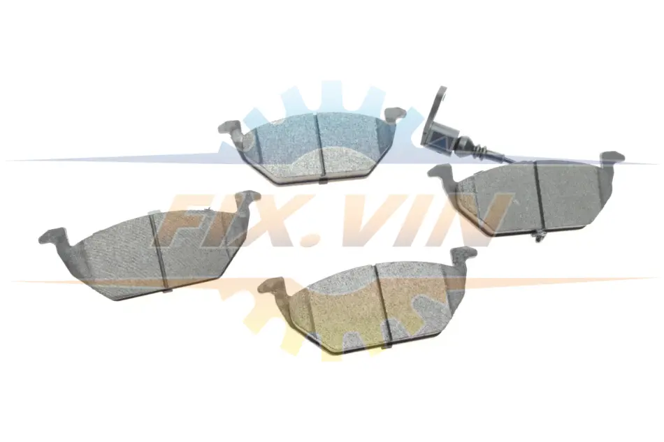 Колодки гальмівні (передні) VW Caddy 03- SOLGY Solgy 209013 (фото 1)