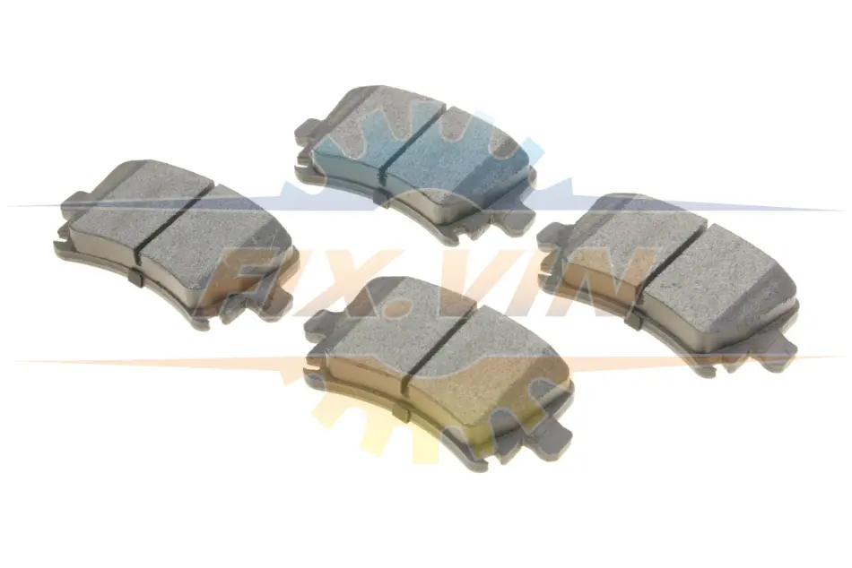 Колодки гальмівні (задні) VW Caddy 03- SOLGY Solgy 209027 (фото 1)