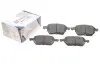 Колодки гальмівні (передні) Audi 100 91-94/A6 94-97 (Ate) (з датчиками) SOLGY Solgy 209123 (фото 2)