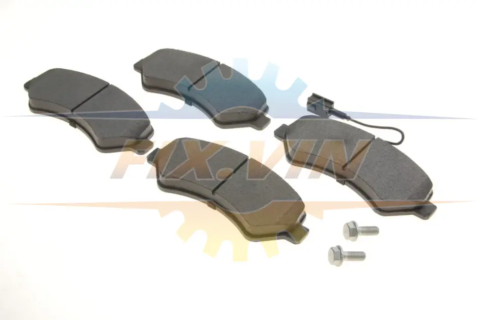 Колодки гальмівні (передні) Citroen Jumper/Fiat Ducato/Peugeot Boxer 06- R16 (з датчиком) SOLGY Solgy 209207 (фото 1)