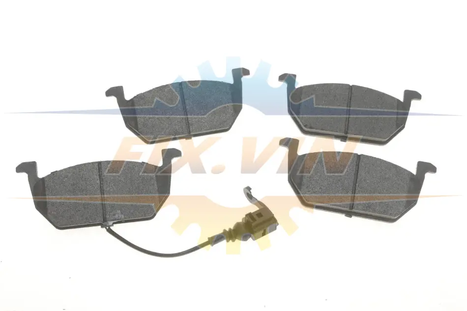 Колодки гальмівні (передні) Audi A3/Seat Leon/Skoda Octavia IV/V/VW Golf VII 12- (+датчик) SOLGY Solgy 209213 (фото 1)