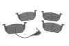 Колодки гальмівні (передні) Audi A3/Seat Leon/Skoda Octavia IV/V/VW Golf VII 12- (+датчик) SOLGY Solgy 209213 (фото 1)