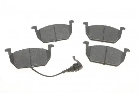 Колодки гальмівні (передні) Audi A3/Seat Leon/Skoda Octavia IV/V/VW Golf VII 12- (+датчик) SOLGY Solgy 209213