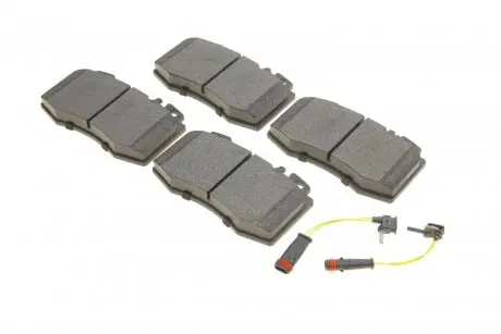 Колодки гальмівні (передні) MB C-class (W203) 02-08/M-class (W163) 98-05/S-class (W220/W221) 98-13 SOLGY Solgy 209237