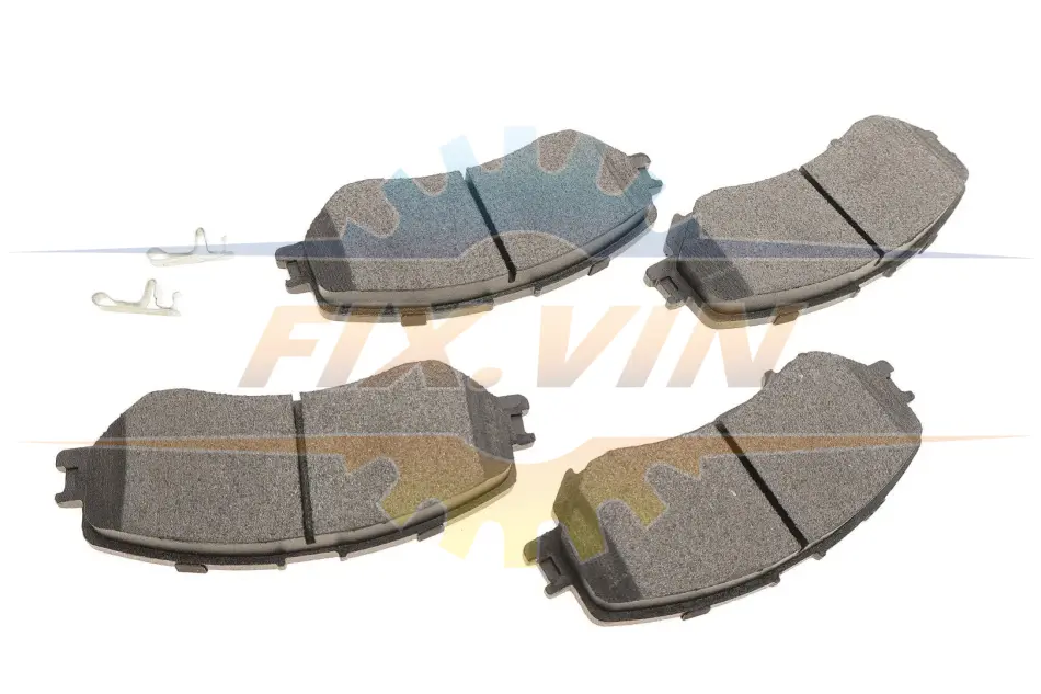 Колодки гальмівні (передні) Nissan Qashqai II 13-/X-Trail 19-/Renault Kadjar 15- SOLGY Solgy 209245 (фото 1)
