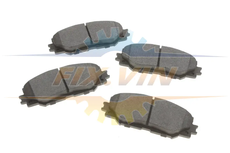 Колодки гальмівні (передні) Toyota Corolla 01-18/Auris 07-12/Rav4 III 05-/Yaris/Prius+ 12- SOLGY Solgy 209253 (фото 1)