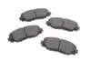 Колодки гальмівні (передні) Toyota Corolla 01-18/Auris 07-12/Rav4 III 05-/Yaris/Prius+ 12- SOLGY Solgy 209253 (фото 1)