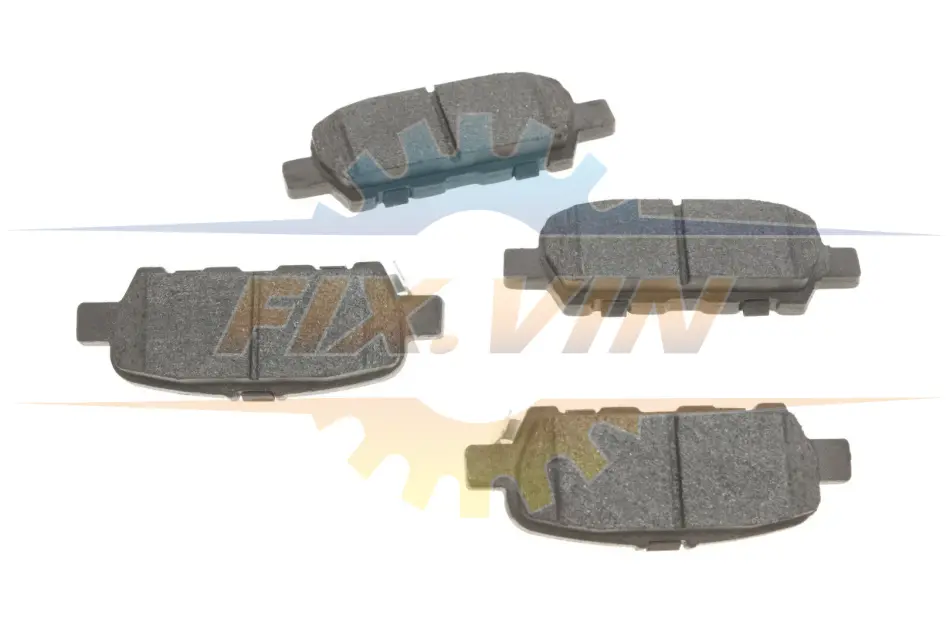 Колодки гальмівні (задні) Nissan Juke/Leaf/Cube 10-/Murano/Teana 08-14/X-Trail/Tiida/Pulsar 13- SOLGY Solgy 209257 (фото 1)