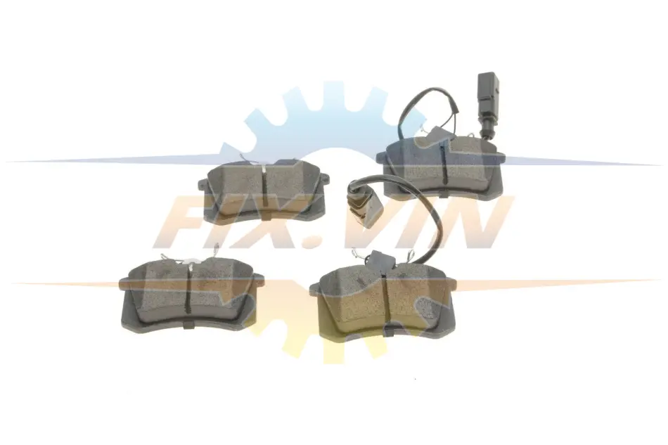 Колодки гальмівні (задні) Ford Galaxy 95-06/VW Sharan/Seat Alhambra 95-10/Ibiza 03-08 (+датчик) SOLGY Solgy 209263 (фото 1)