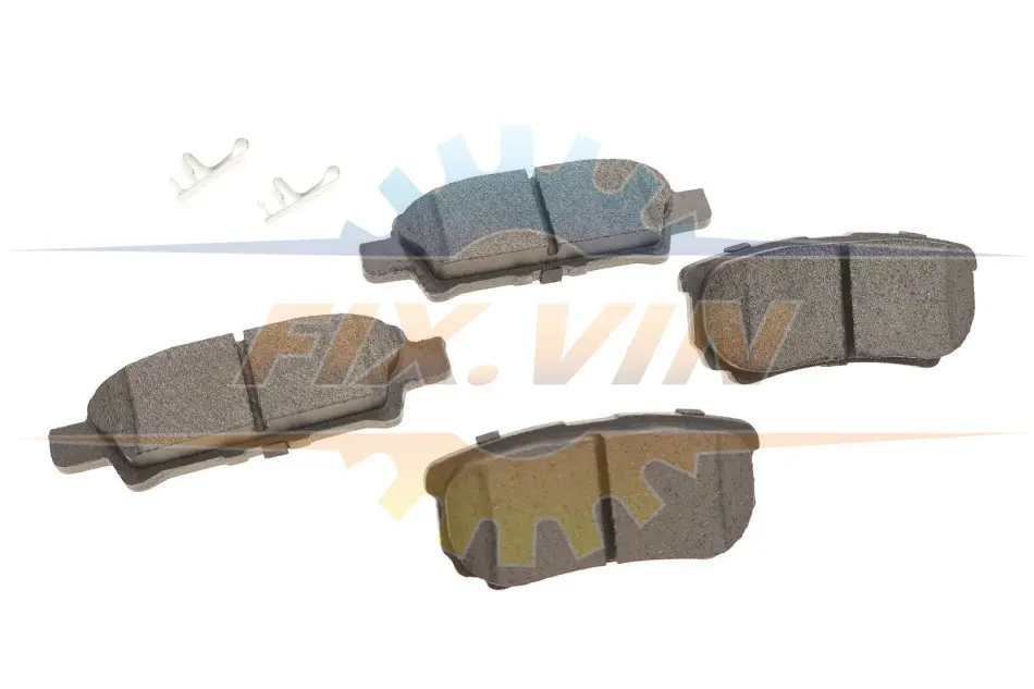 Колодки гальмівні (задні) Mitsubishi Outlander/Lancer 1.3-2.4 01- SOLGY Solgy 209269 (фото 1)