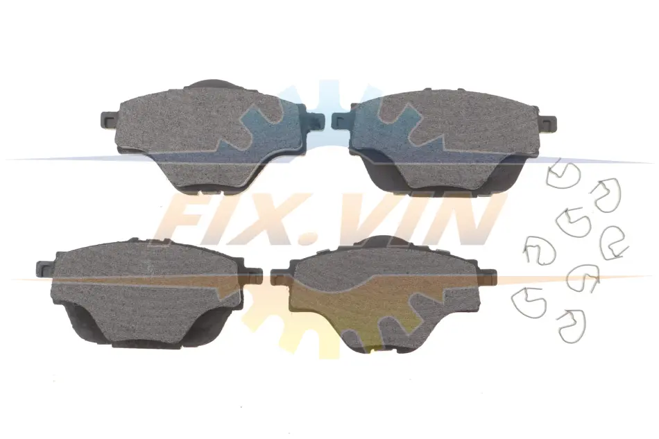 Колодки гальмівні (задні) Citroen C4/Peugeot 308 13-/3008/5008 16-/508 18- Solgy 209318 (фото 1)
