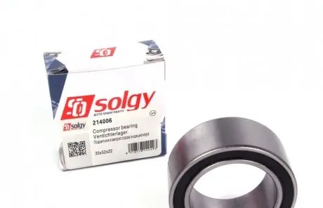 Підшипник компресора кондиціонера SOLGY Solgy 214006