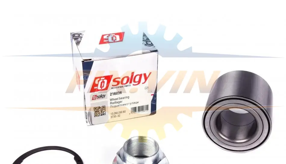 Підшипник маточини (ремкомплект) SOLGY Solgy 216036 (фото 1)
