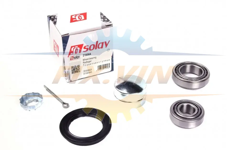 Підшипник маточини (ремкомплект) SOLGY Solgy 216064 (фото 1)