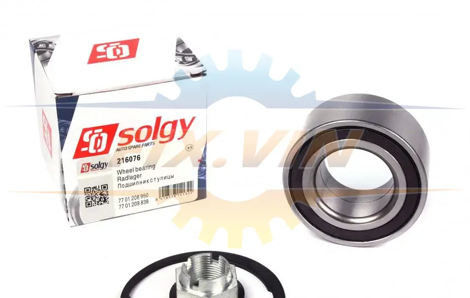 Підшипник маточини (ремкомплект) SOLGY Solgy 216076 (фото 1)