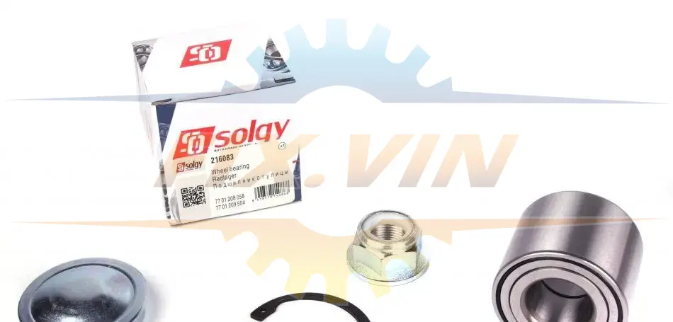 Підшипник маточини (ремкомплект) SOLGY Solgy 216083 (фото 1)