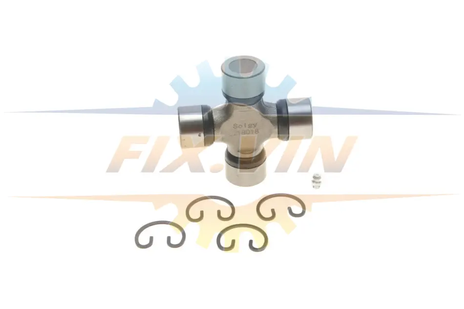 Хрестовина кардана Ford Transit V184 00- (30.188x92.075) (з масленкою) SOLGY Solgy 218018 (фото 1)