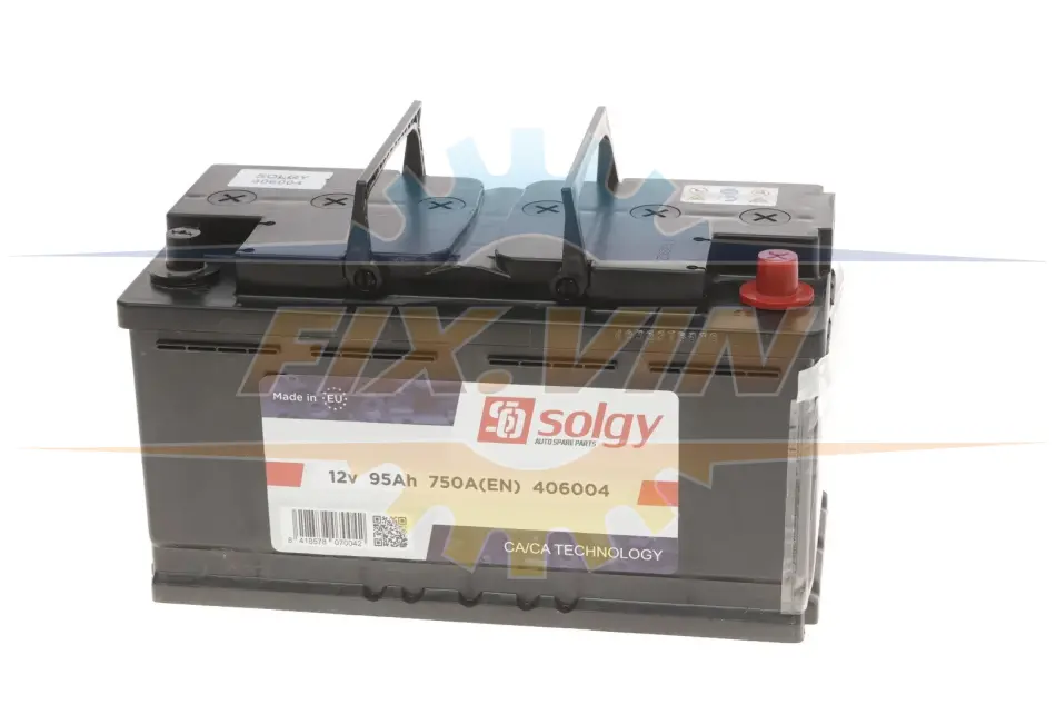 Стартерна батарея (акумулятор) SOLGY Solgy 406004 (фото 1)