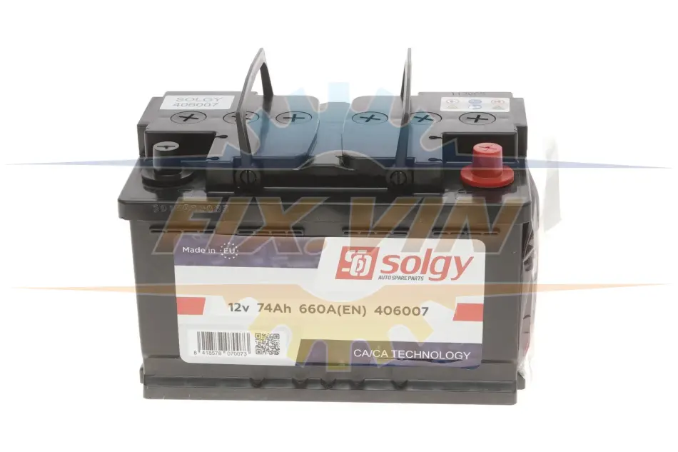 Стартерна батарея (акумулятор) SOLGY Solgy 406007 (фото 1)
