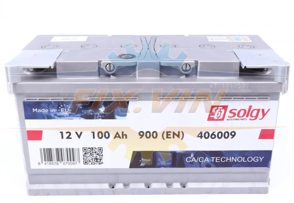 Стартерна батарея (акумулятор) SOLGY Solgy 406009 (фото 1)