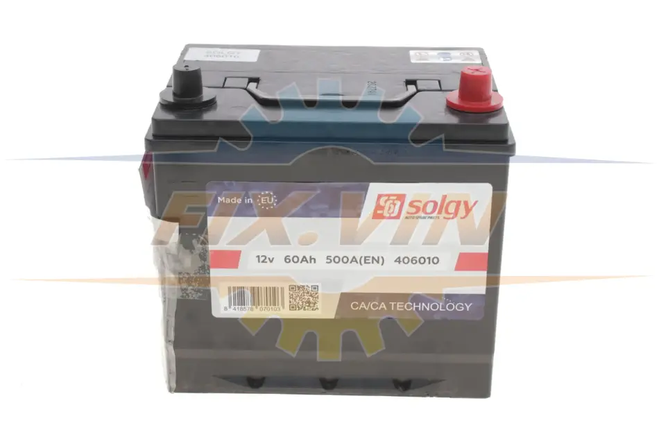 Стартерна батарея (акумулятор) SOLGY Solgy 406010 (фото 1)