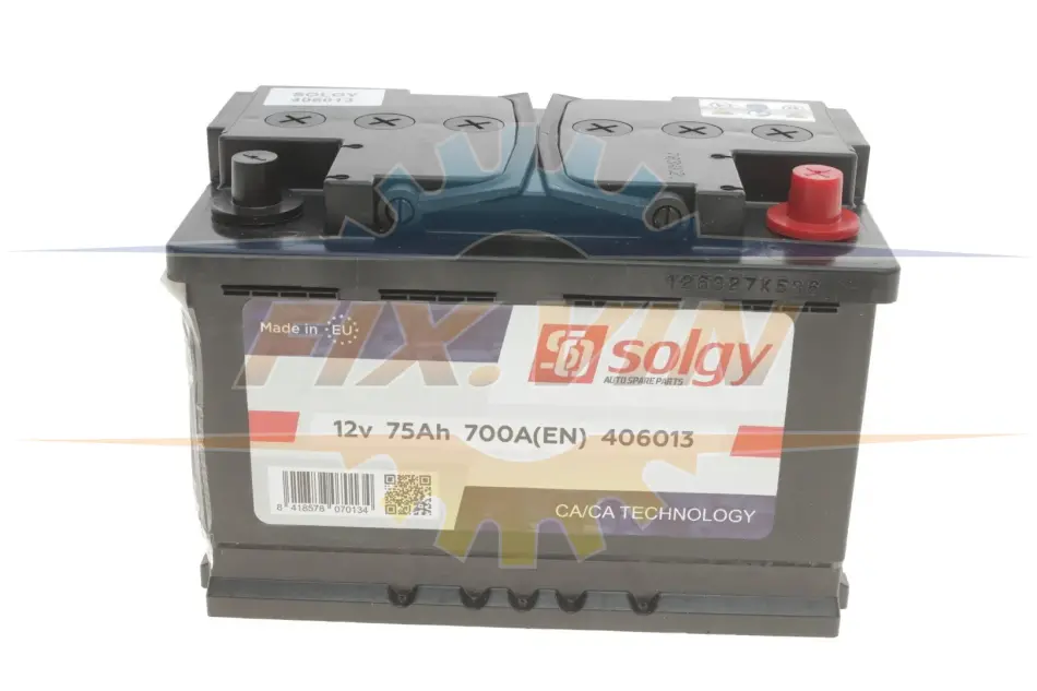 Стартерна батарея (акумулятор) SOLGY Solgy 406013 (фото 1)