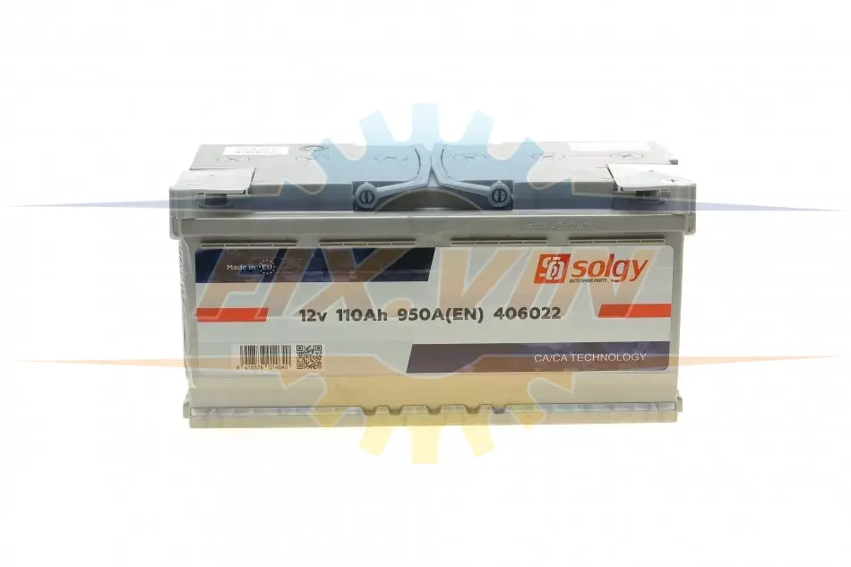 Стартерна батарея (акумулятор) SOLGY Solgy 406022 (фото 1)