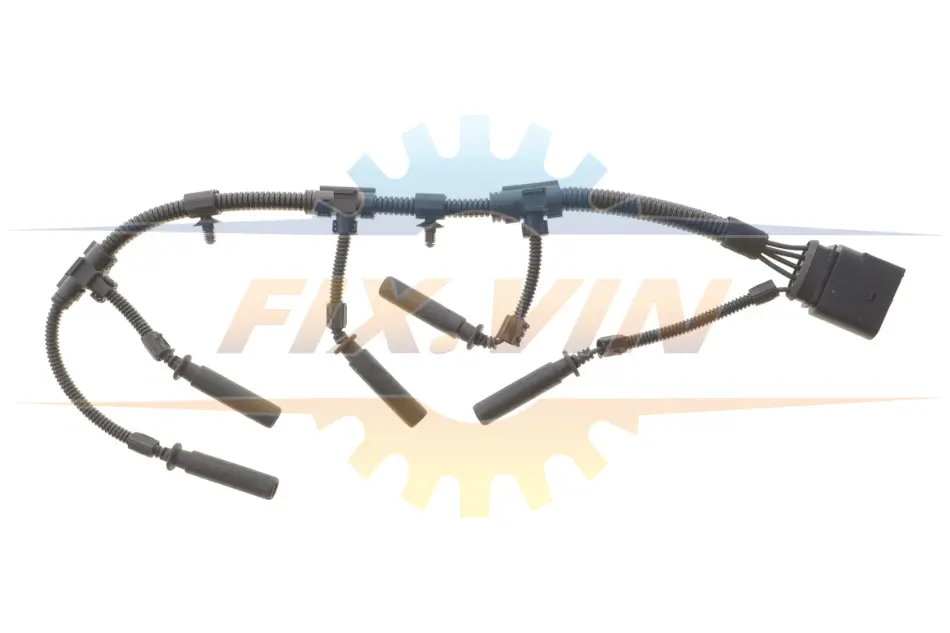 Ремкомплект кабеля свічки розжарювання VW T5 2.5 TDI 03-09 Solgy 412032 (фото 1)