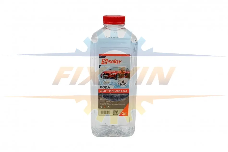 Дистильована вода,TM SOLGY,2л SOLGY Solgy 502001 (фото 1)