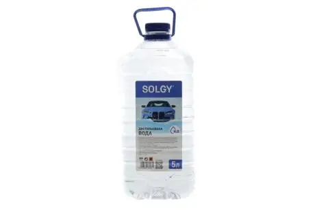 Дистильована вода, ТМ SOLGY, 5л SOLGY Solgy 502002